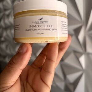 8 Sheep Organics Immortelle Overnight Nourishing Balm - Yellow